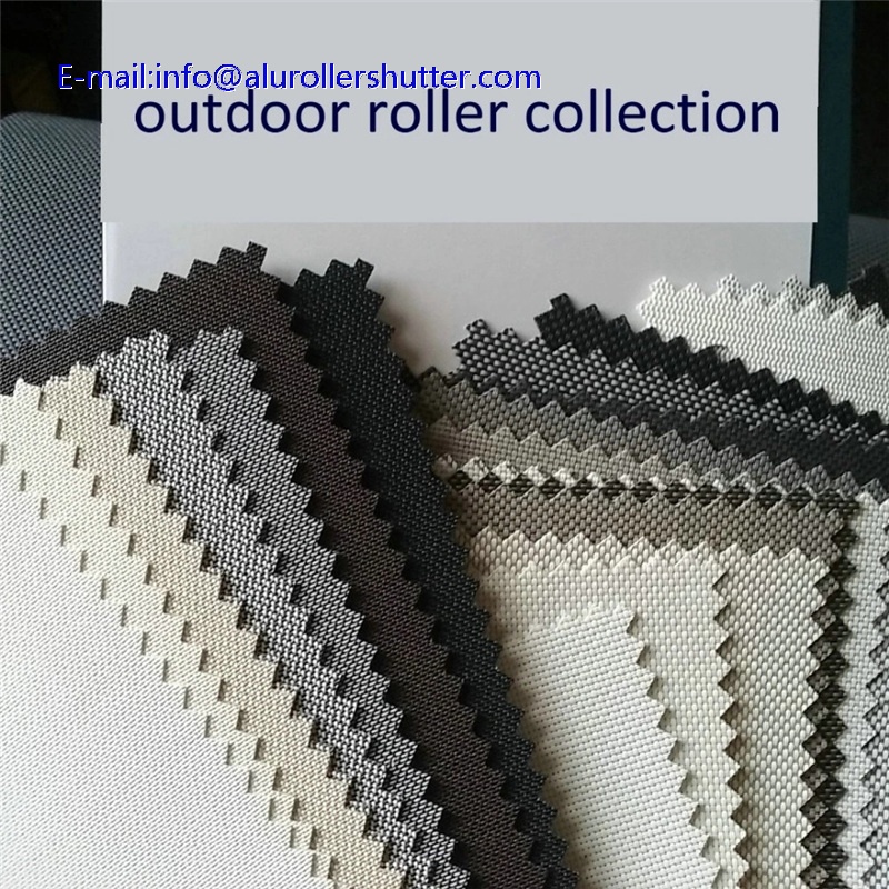 Fabric Outdoor Ziptrack Windproof Roller Blinds