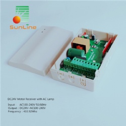 single Route Controller for DC24V Motor with lamp