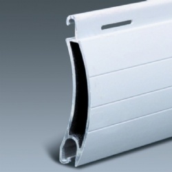Aluminum roller shutter 55mm double layer slat