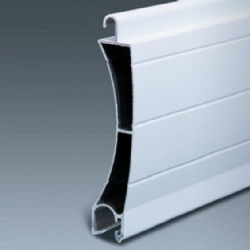 Stem ROLLER SHUTTER SHUTTER White Aluminium Alu as Belt 39er Slat 160 cm width 