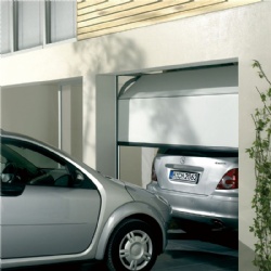 Sectional garage door