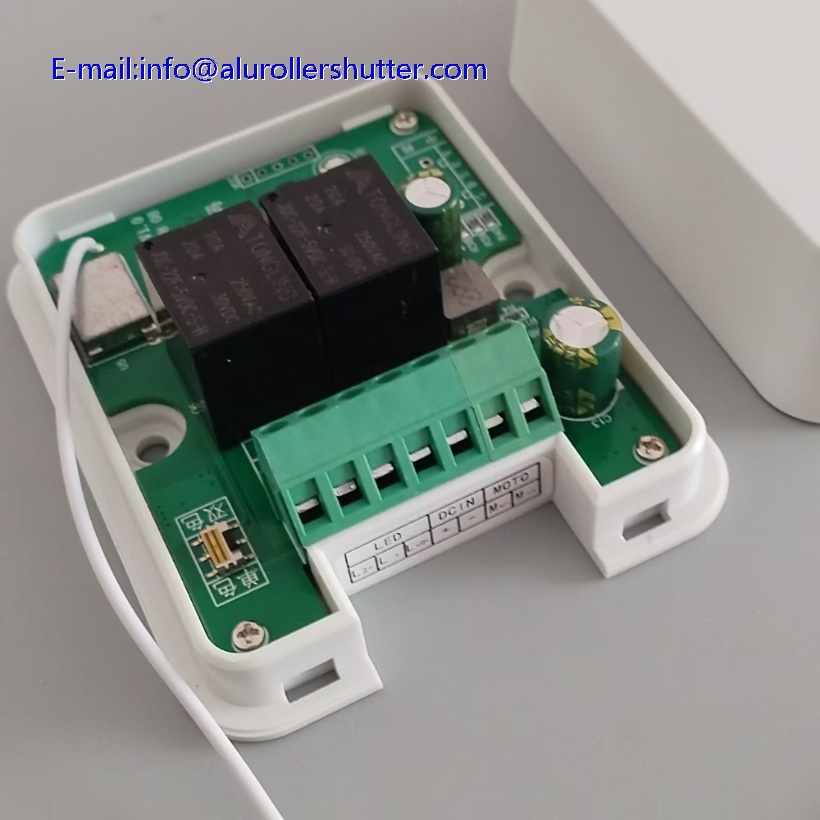 1 Route Controller for DC24V linear actuator window Motor louvered pergola